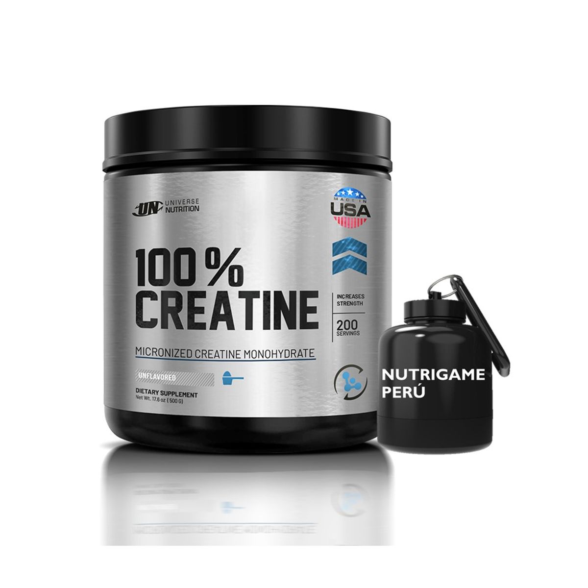UNIVERSE NUTRITION - 100% Creatine Creatina Monohidratada 500g Creabolic Universe Nutrition