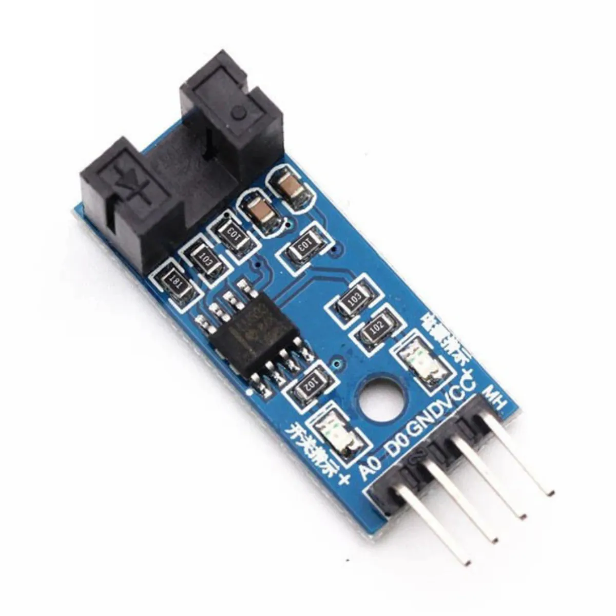 GENERICO - Módulo Sensor Velocidad Optoacoplador Tipo Ranura Pulsos Conteo Giro