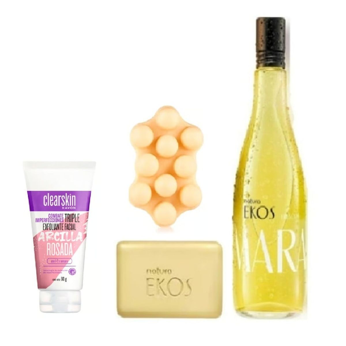 NATURA - Ekos maracuya frescor 150ml+2 jabones + arcilla exfoliante