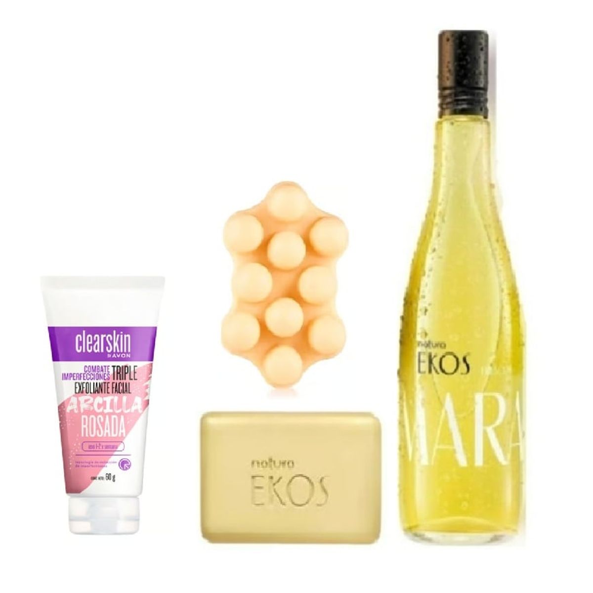 NATURA - Ekos maracuya frescor 150ml+2 jabones + arcilla exfoliante