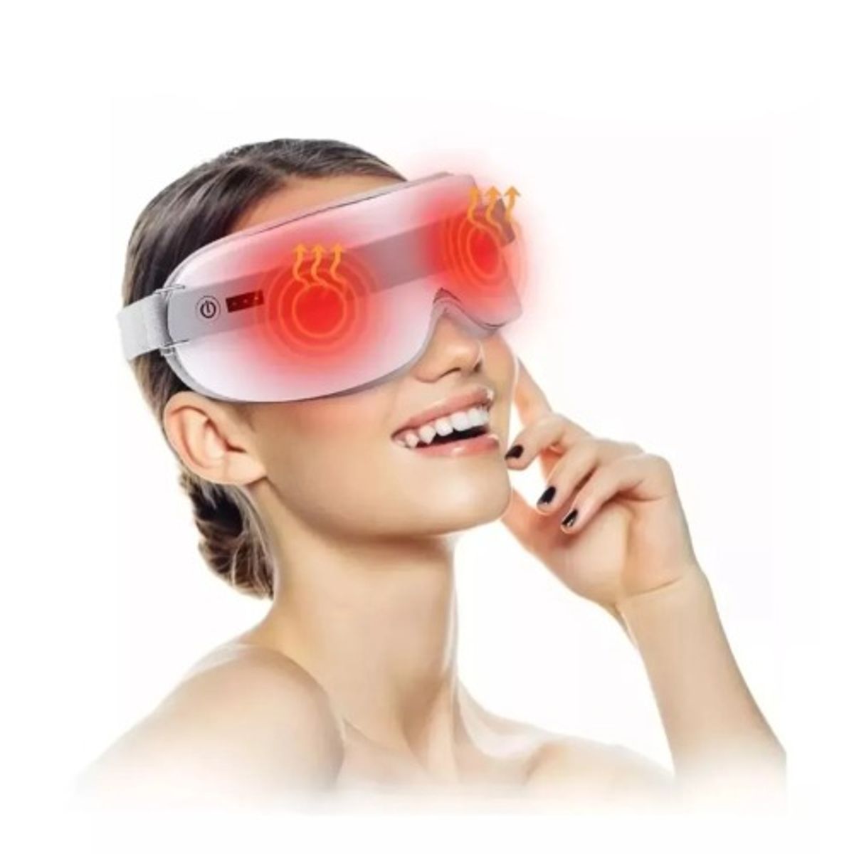 SEISA - Masajeador De Ojos Con Calor Y Compresión Relajación Total