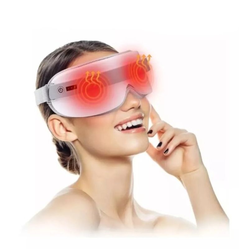 SEISA - Masajeador De Ojos Con Calor Y Compresión Relajación Total