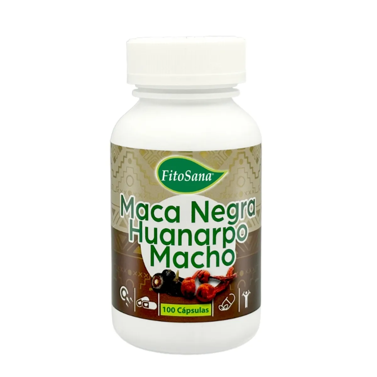 FITOSANA - MACA NEGRA CON HUANARPO MACHO FITOSANA - FRASCO 100U