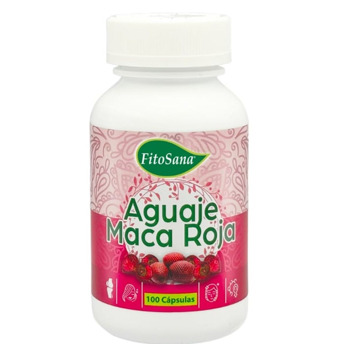FITOSANA - AGUAJE CON MACA ROJA FITOSANA - FRASCO 100U
