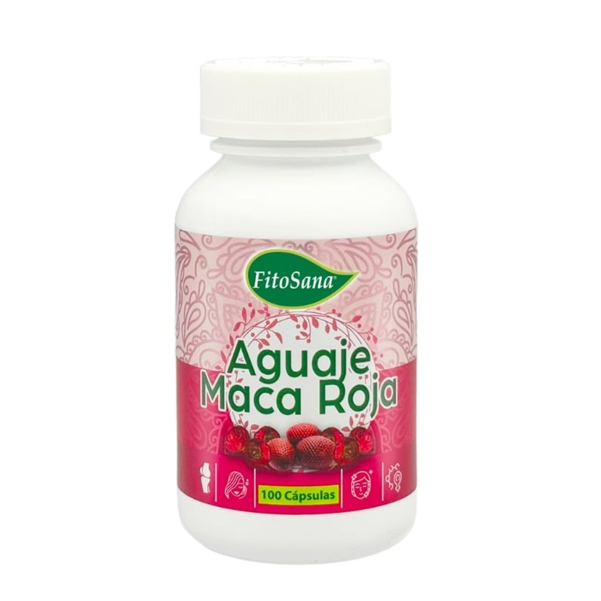 FITOSANA - AGUAJE CON MACA ROJA FITOSANA - FRASCO 100U