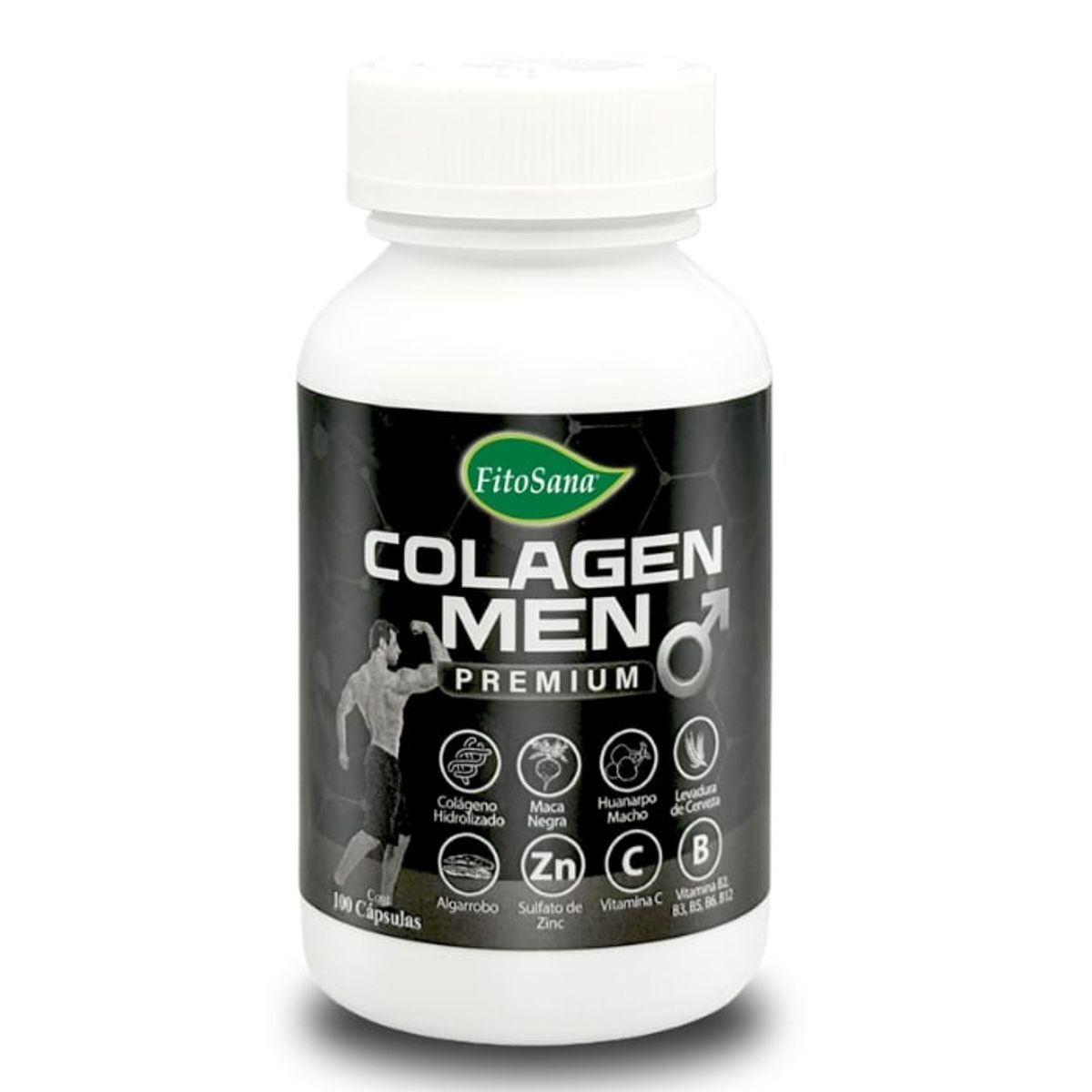 FITOSANA - COLAGEN MEN PREMIUM FITOSANA - COLAGENO HIDROLIZADO FRASCO 100U