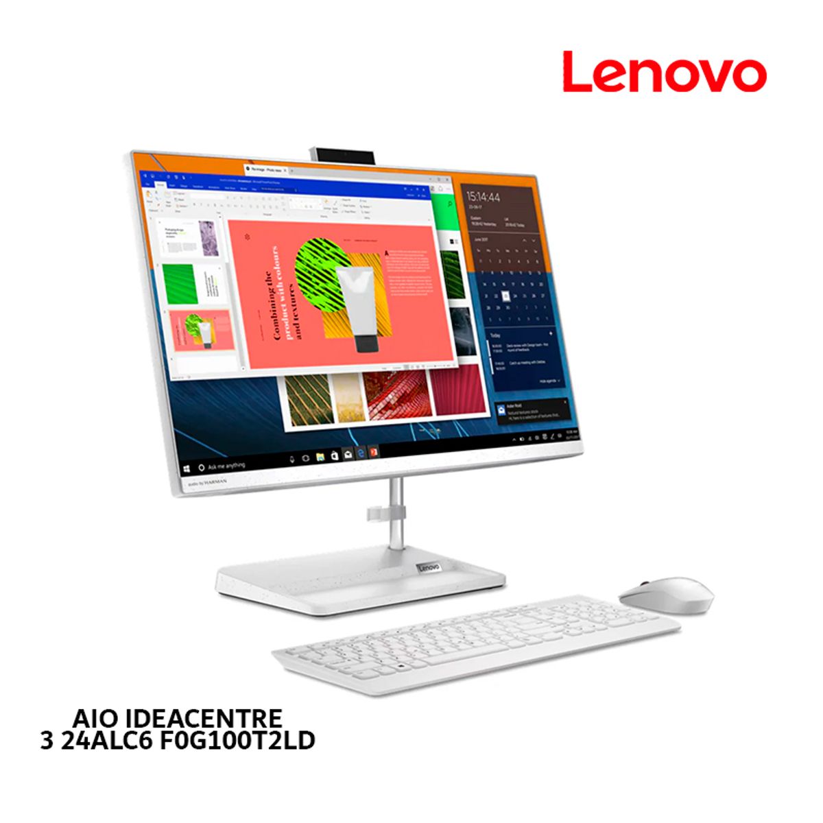 LENOVO - AIO Lenovo IdeaCentre 3 24ALC6,AMD Ryzen 7, 16Gb Ram, 512Gb SSD,WIN11 F0G100T2LD