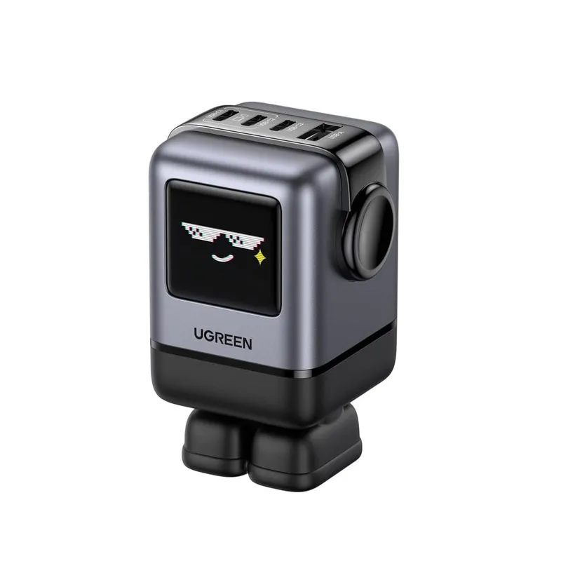UGREEN - Cargador Ugreen Robot 100w Tipo C Rapida Color Negro