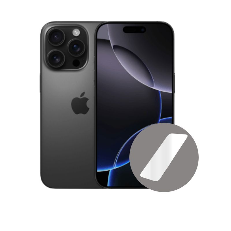 APPLE - IPHONE 16 PRO MAX 256Gb - (ESIM) - BLACK TITANIUM + MICA PROTECTORA