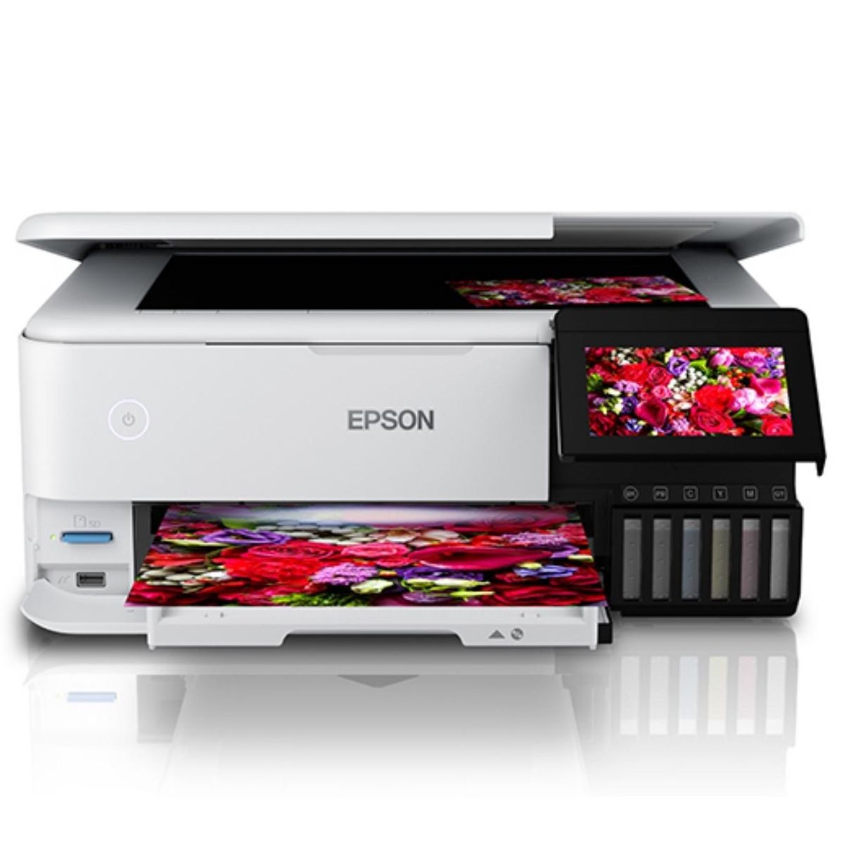 EPSON - Impresora Fotográfica Epson Ecotank L8160 Multifuncional Wifi Red
