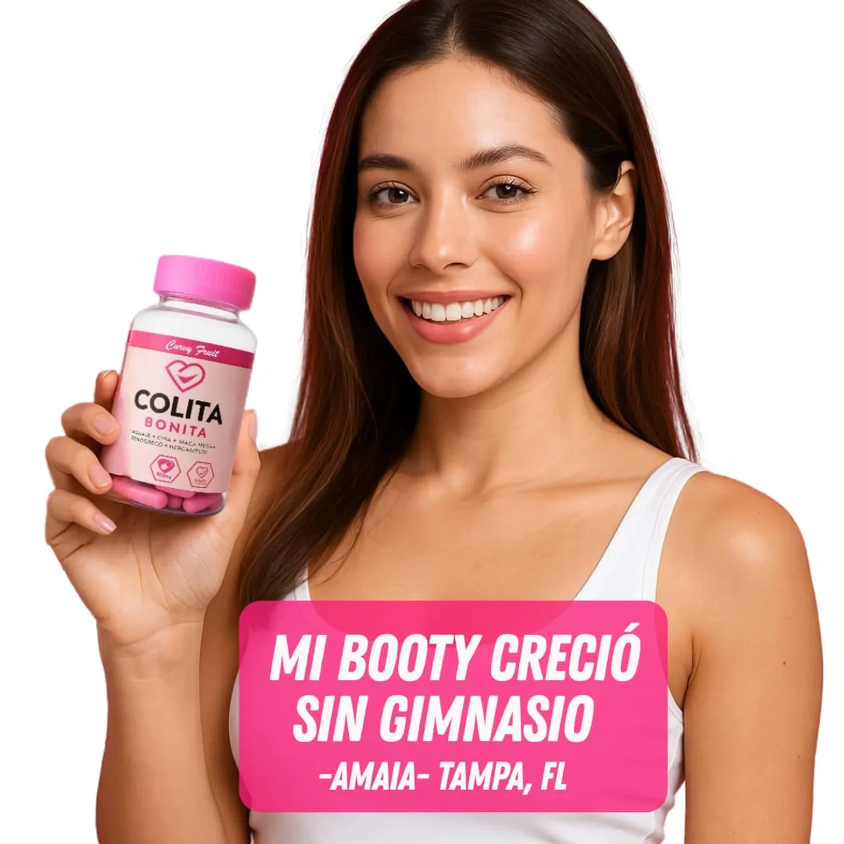 CURVY FRUIT - Colita Bonita Curvy Fruit  Aumento de Glúteos y Reducción de Grasa