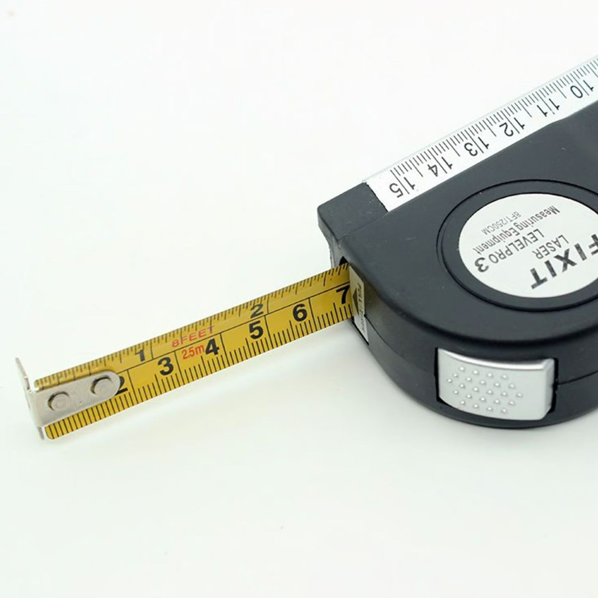 GENERICO - Cinta Métrica con Nivel Láser 2.50 Cm