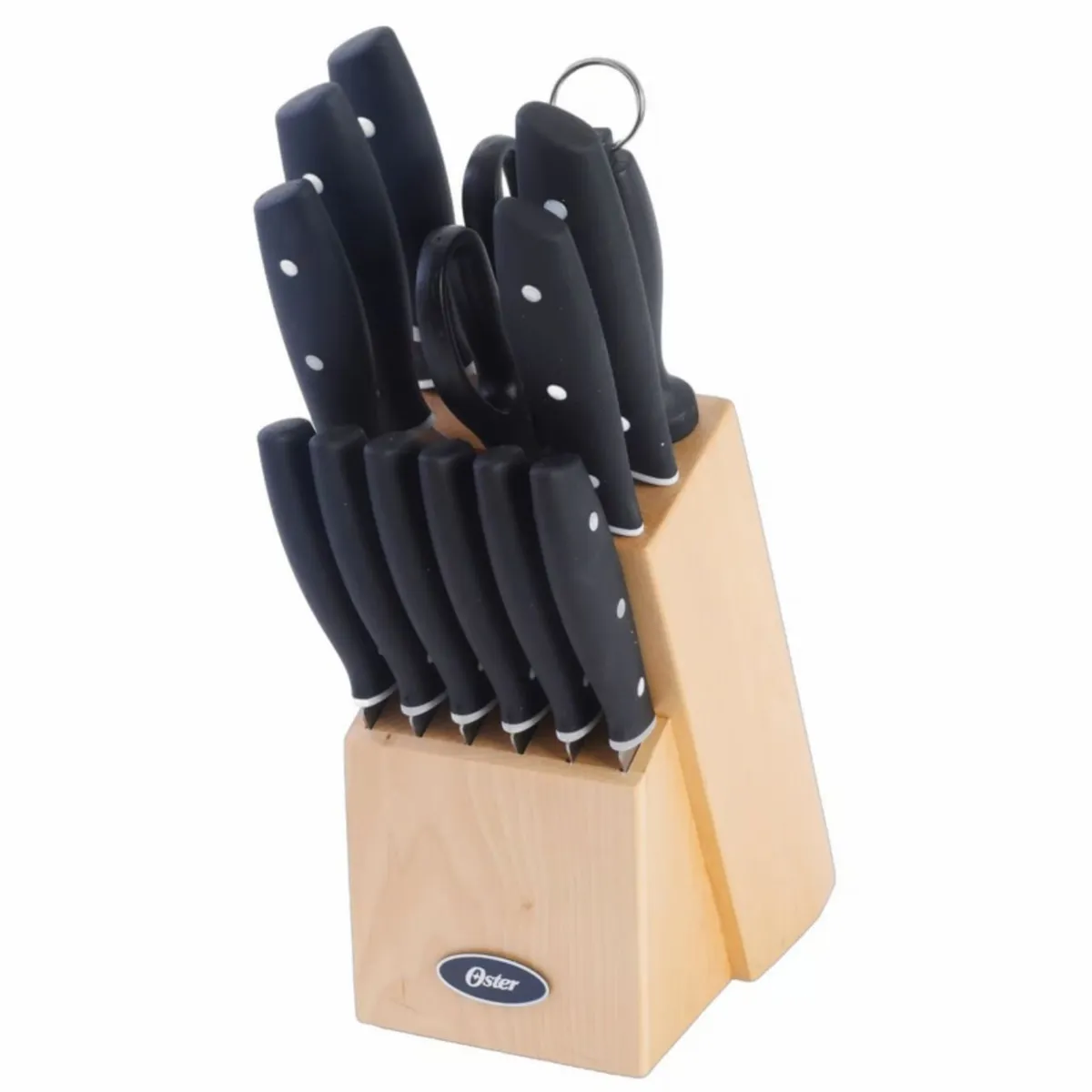 OSTER - Juego de Cuchillos Acero Inoxidable 15 piezas Oster Collister