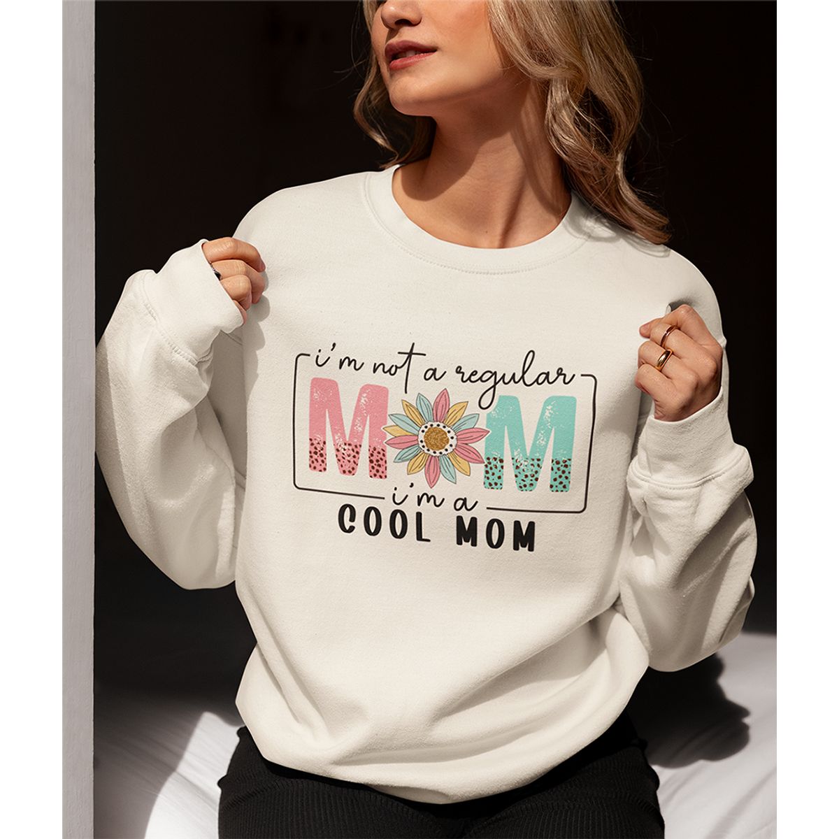 GENERICO - POLERA CUELLO REDONDO DE ALGODON-MAMA MOD02