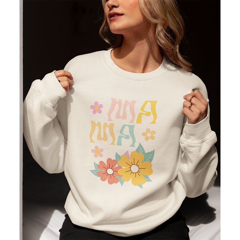 GENERICO - POLERA CUELLO REDONDO DE ALGODON-MAMA MOD04