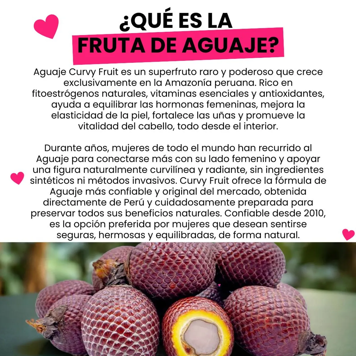 CURVY FRUIT - Aguaje Curvy Fruit