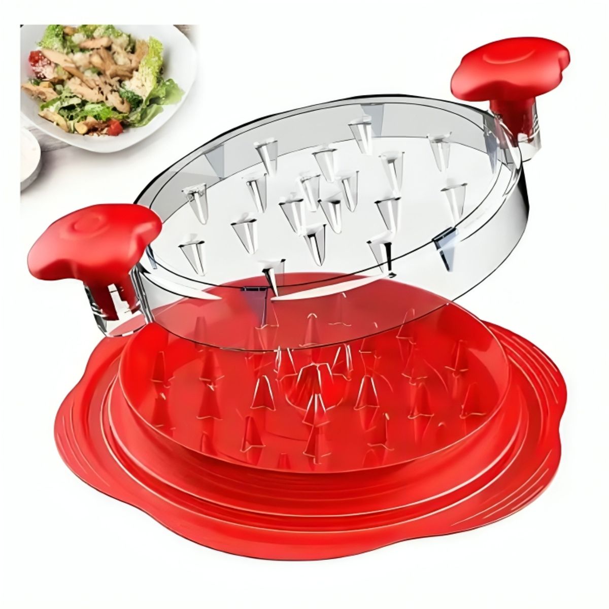 GENERICO - Triturador de Alimentos Carnes para Cocina Deshilachador de Pollo