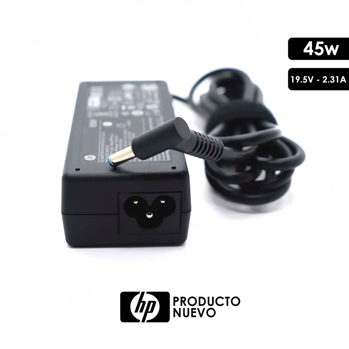 HP - Cargador HP  Punta Azul - 45w  NUEVO ORIGINAL