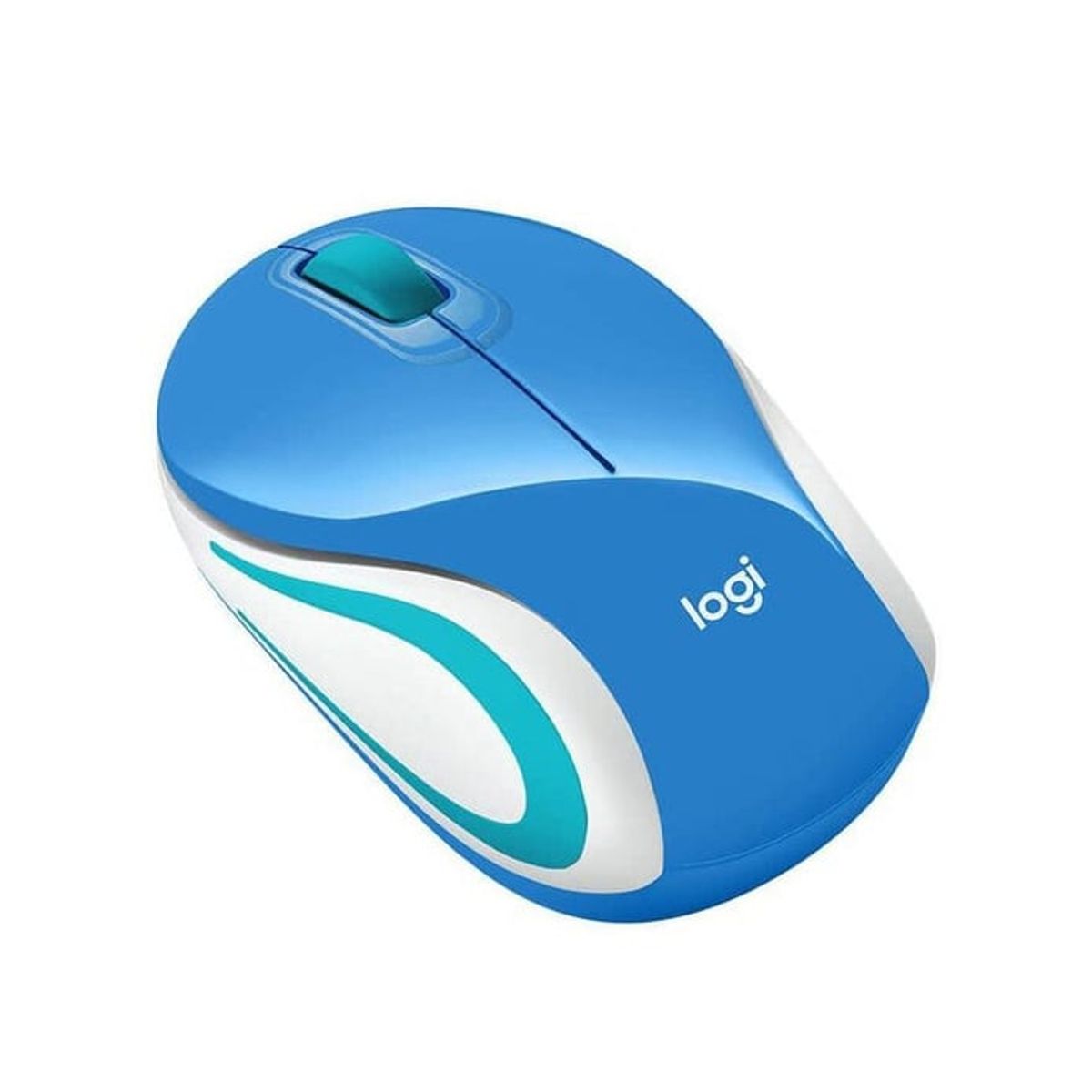 LOGITECH - Mouse Logitech M187 Mini Wireless Refresh Blue