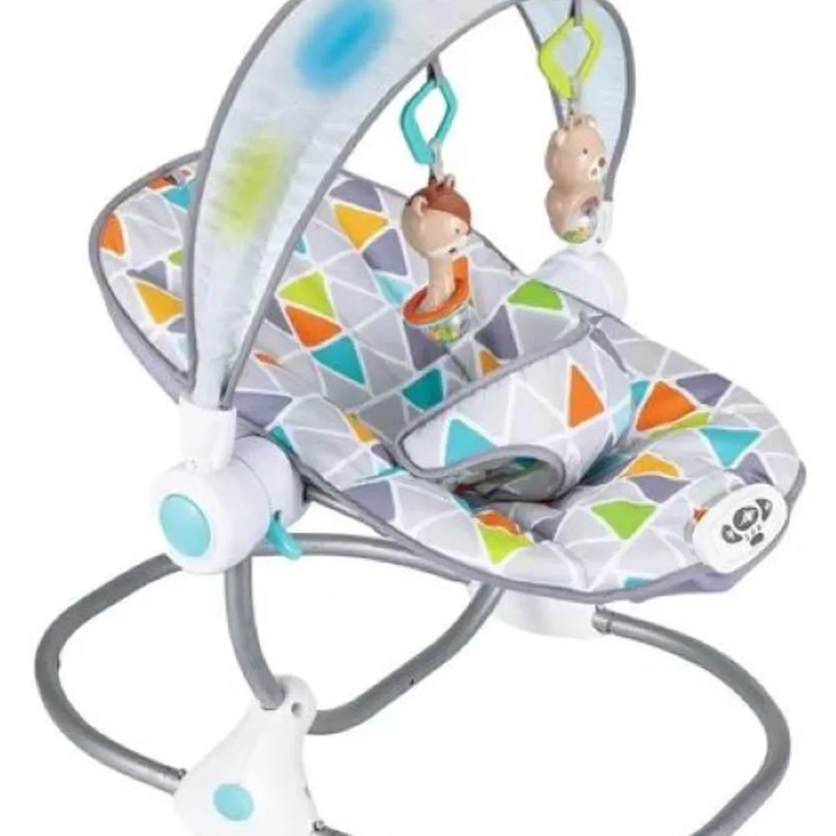 IDEAL - MECEDORA PARA BEBÉS MUSICAL Y VIBRADOR CON LUCES LED