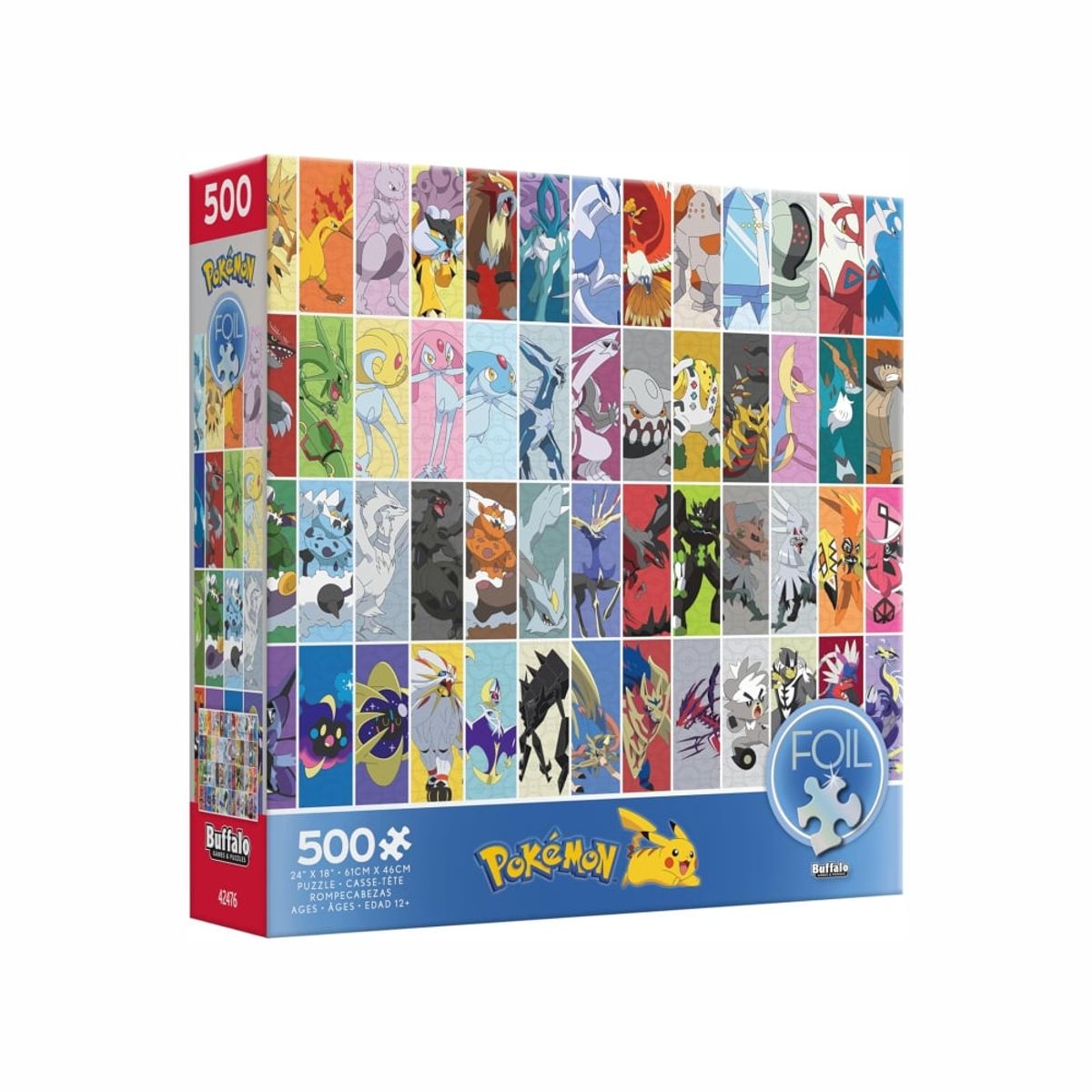 POKEMON - Pokemon Rompecabeza 500 Piezas Brillantes Legendarios