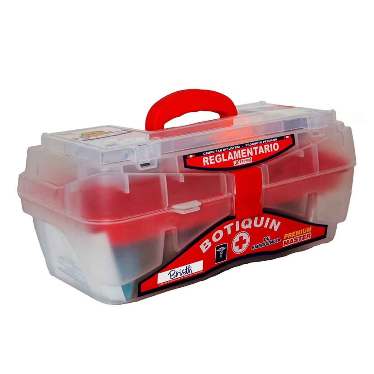 GENERICO - Botiquín de Emergencia Master 14 Primeros Auxilios