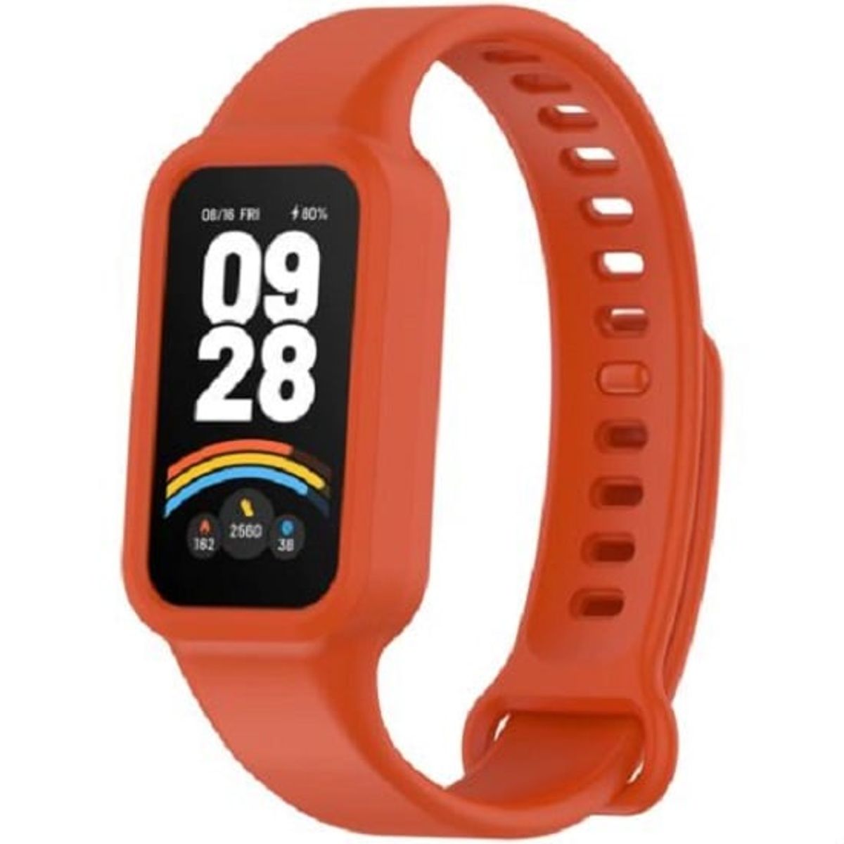 GENERICO - Correa Silicona compatible Mi Smart Xiaomi Band 3, 9 Active