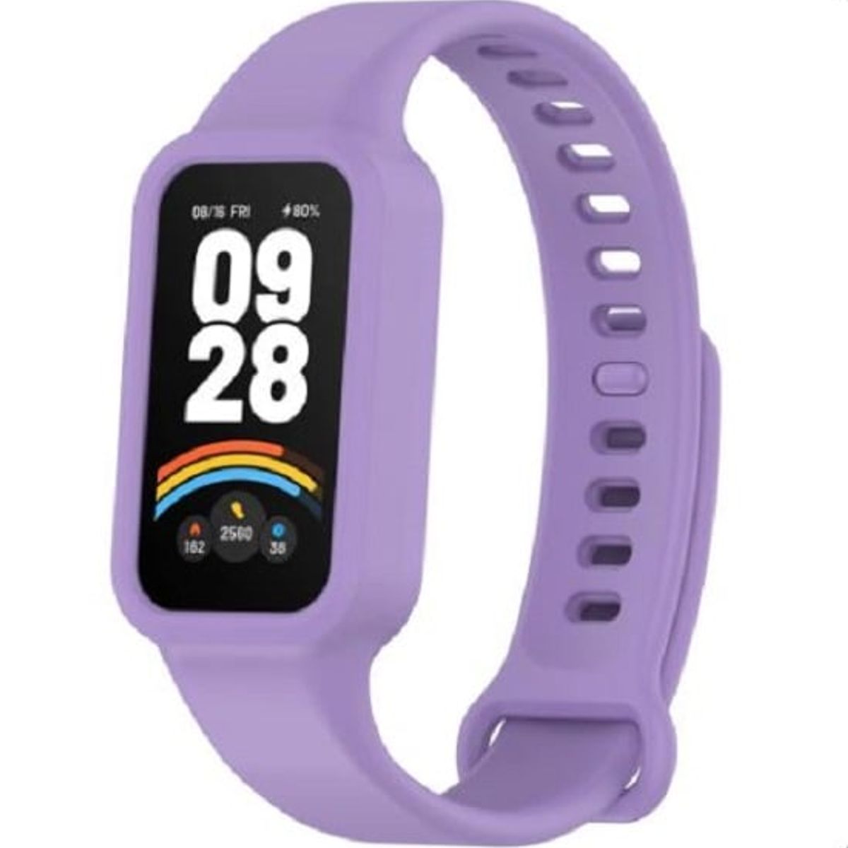 GENERICO - Correa Silicona compatible Mi Smart Xiaomi Band 3, 9 Active