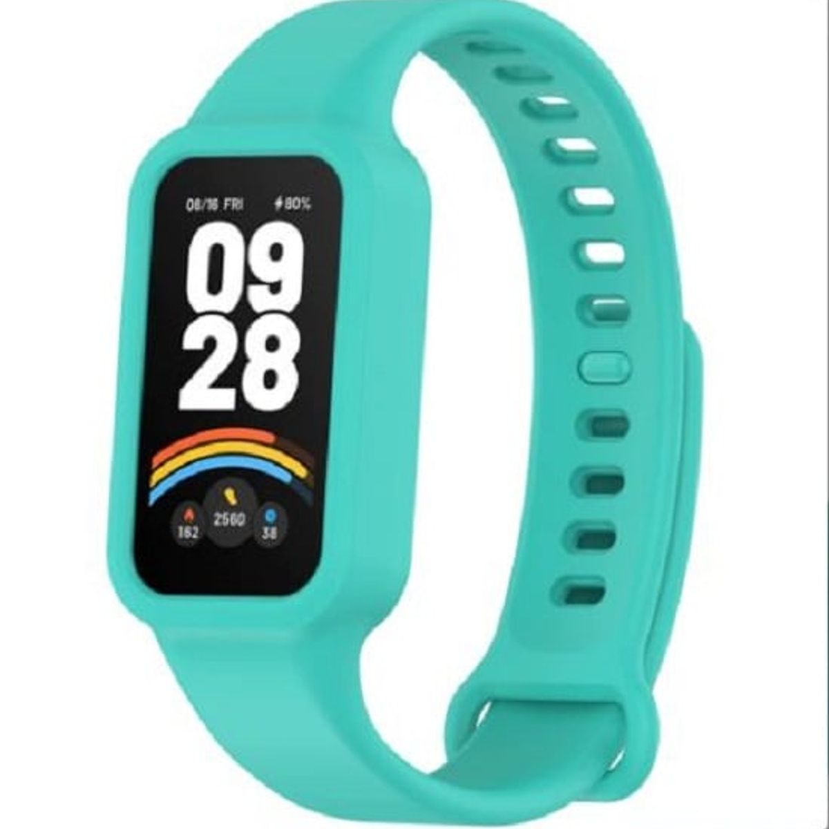 GENERICO - Correa Silicona compatible Mi Smart Xiaomi Band 3, 9 Active