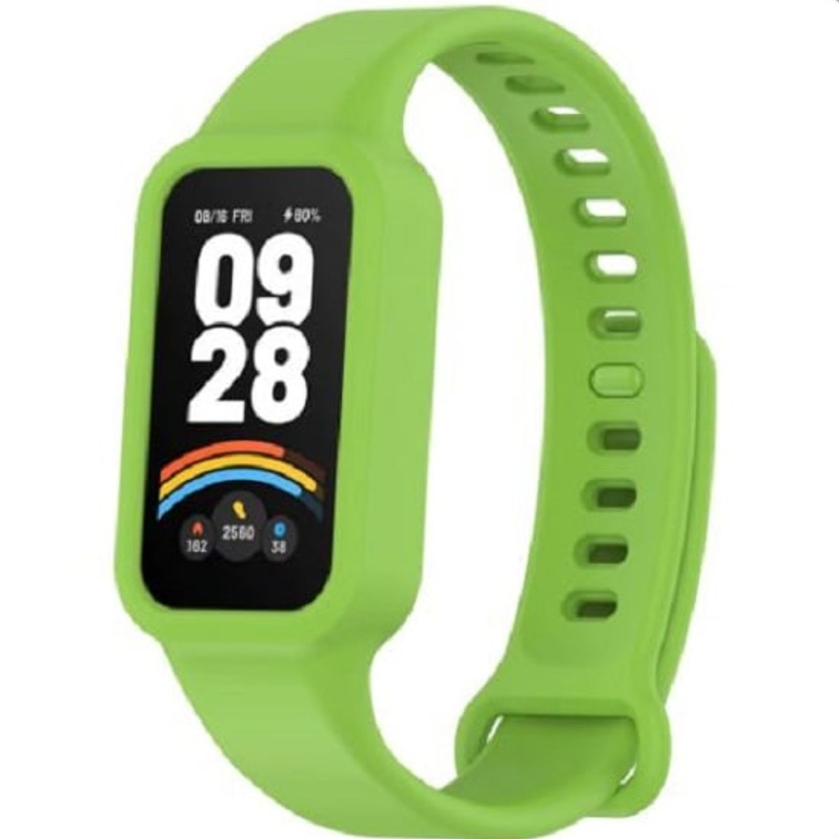 GENERICO - Correa Silicona compatible Mi Smart Xiaomi Band 3, 9 Active