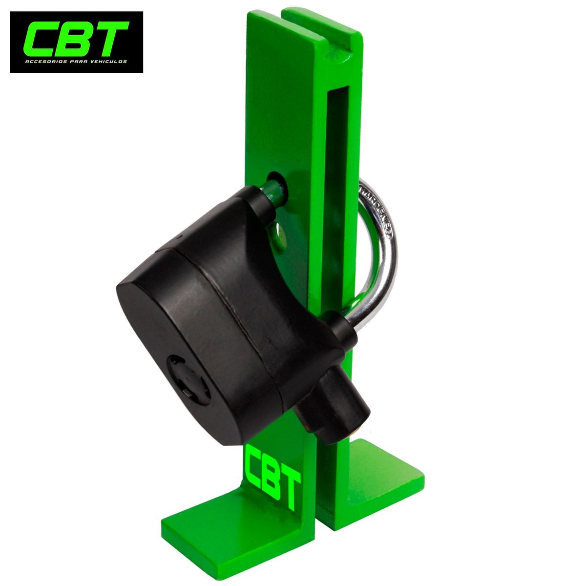 UNIVERSAL - seguro bloque traba pedal volante timón antirrobo vehicular