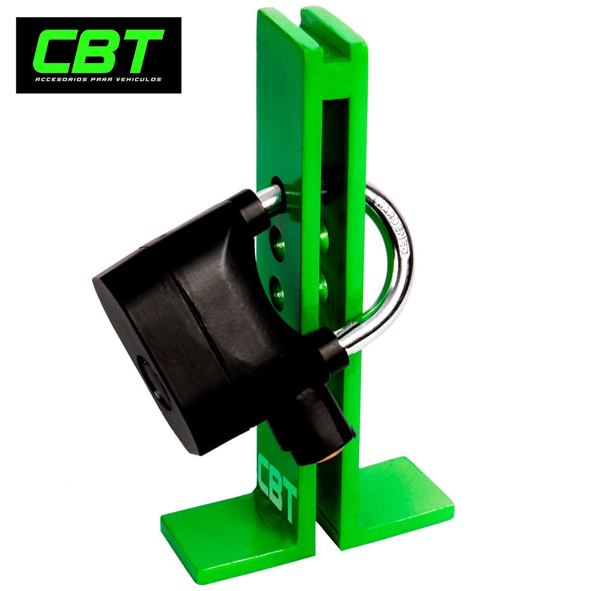 UNIVERSAL - seguro bloque traba pedal volante timón antirrobo vehicular