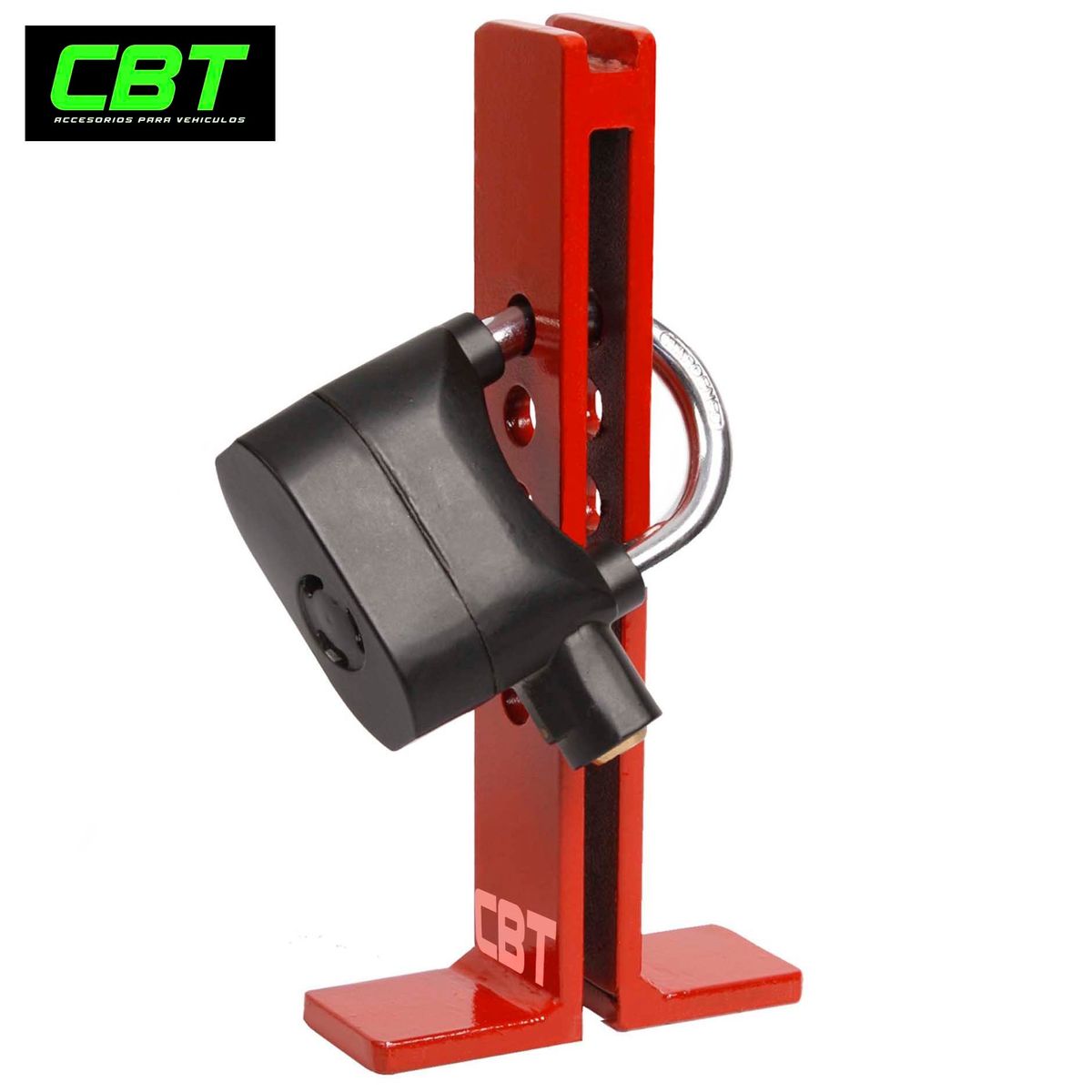 UNIVERSAL - seguro bloque traba pedal volante timón antirrobo vehicular