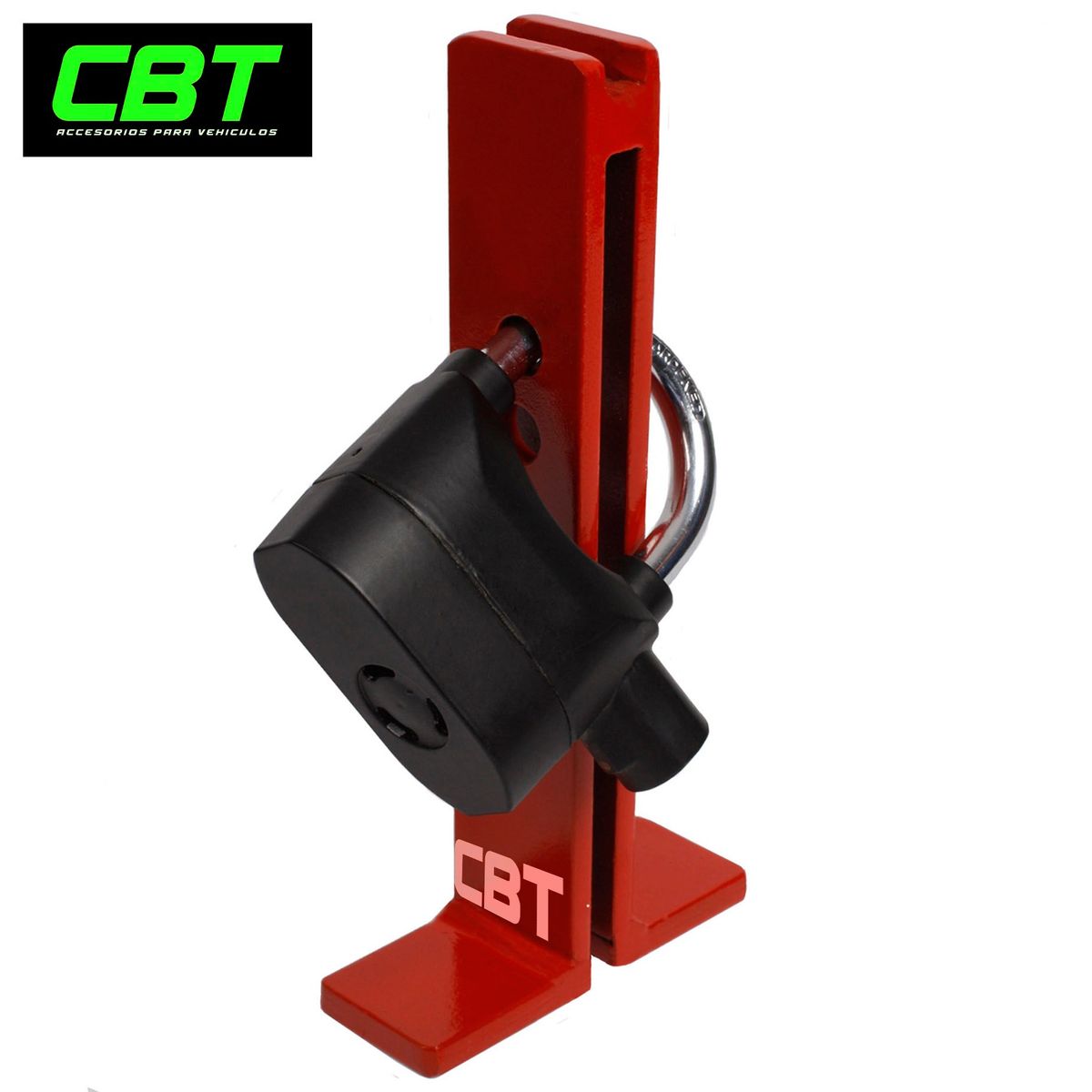 UNIVERSAL - seguro bloque traba pedal volante timón antirrobo vehicular