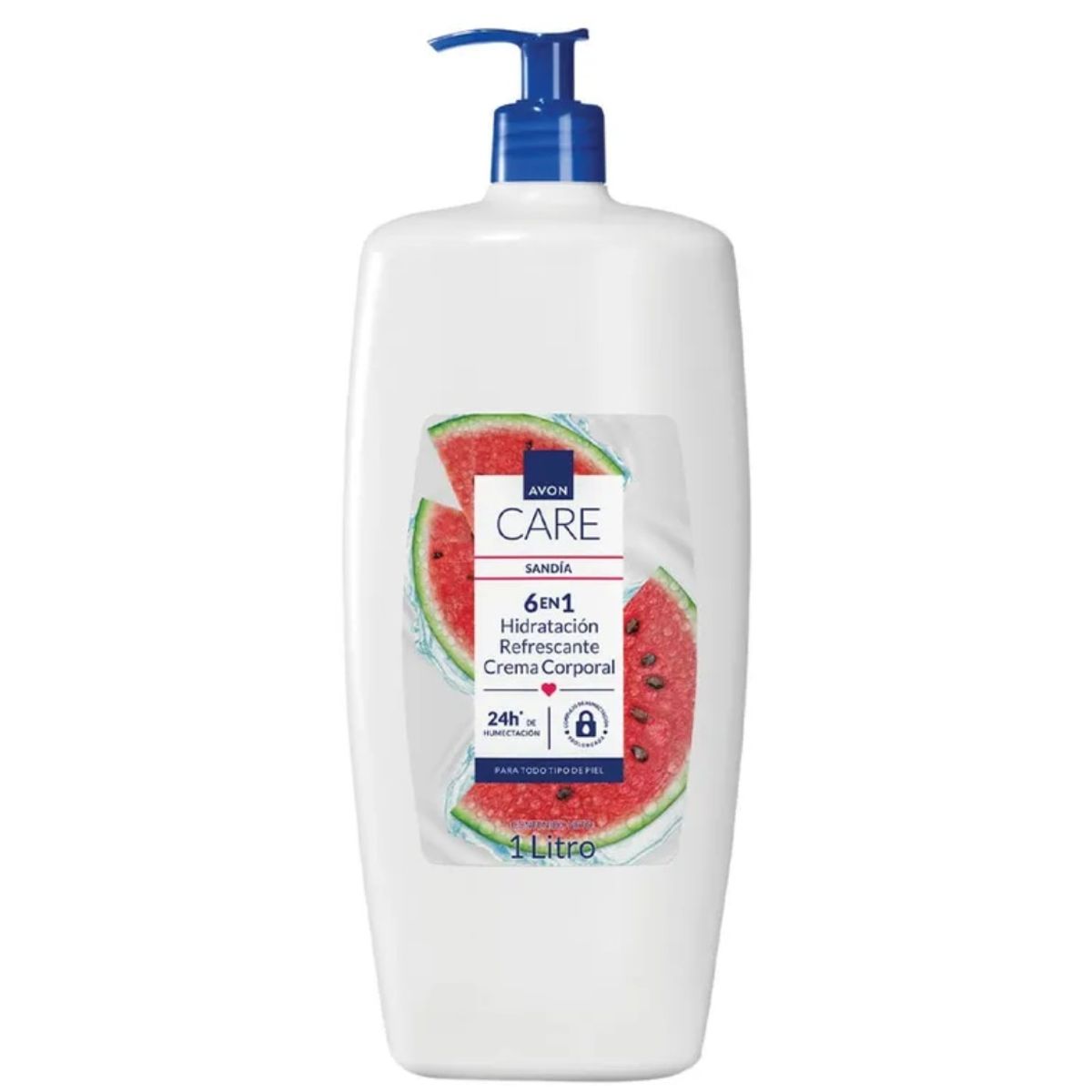 AVON - Hidratante Care 6 En 1 Crema Corporal Sandía 1000ml  Avon