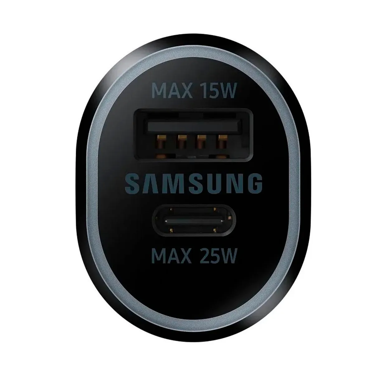 SAMSUNG - Cargador Samsung de Auto 25W+15W Dual para S24 S24 Plus