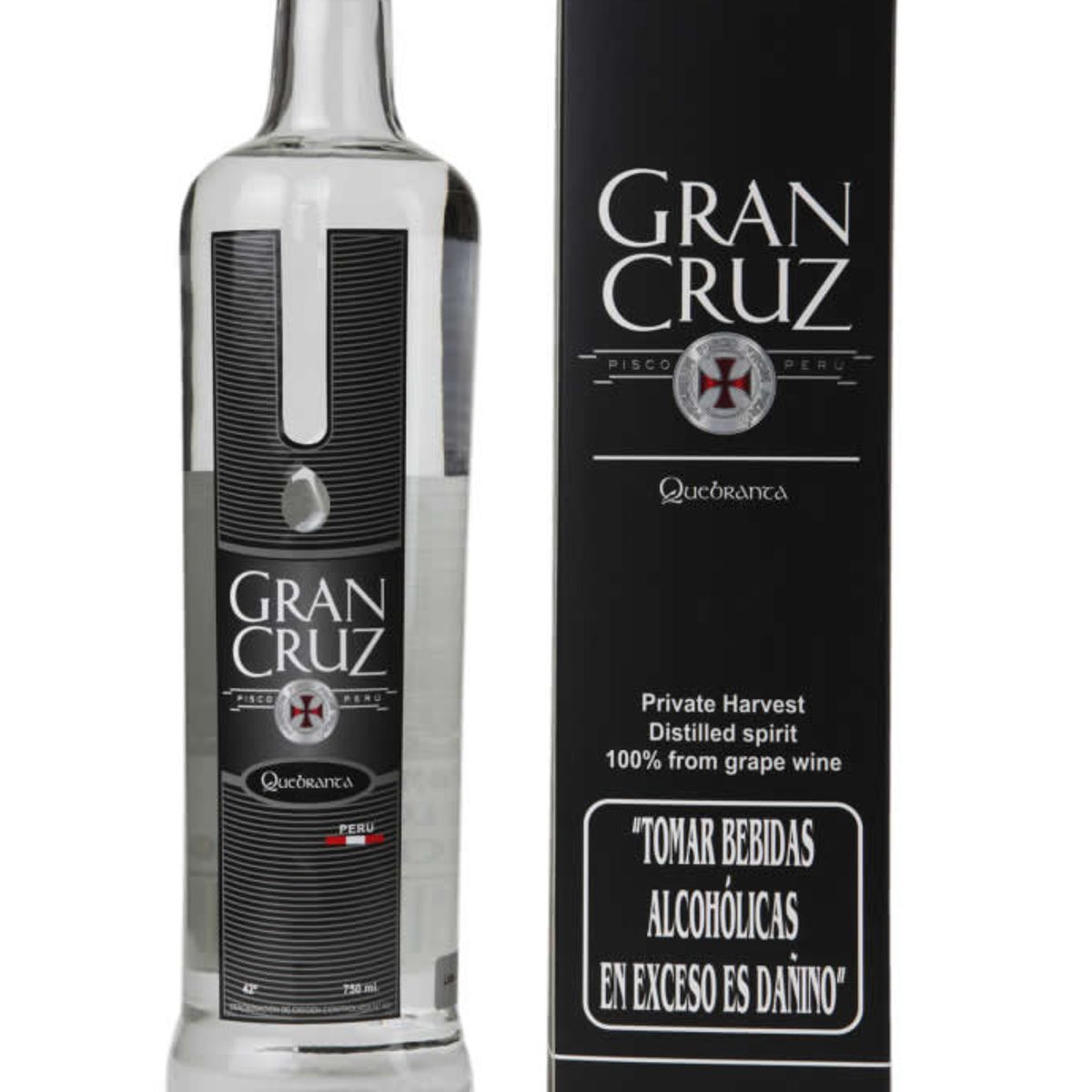 GRAN CRUZ - PISCO QUEBRANTA BOTELLA 700ML
