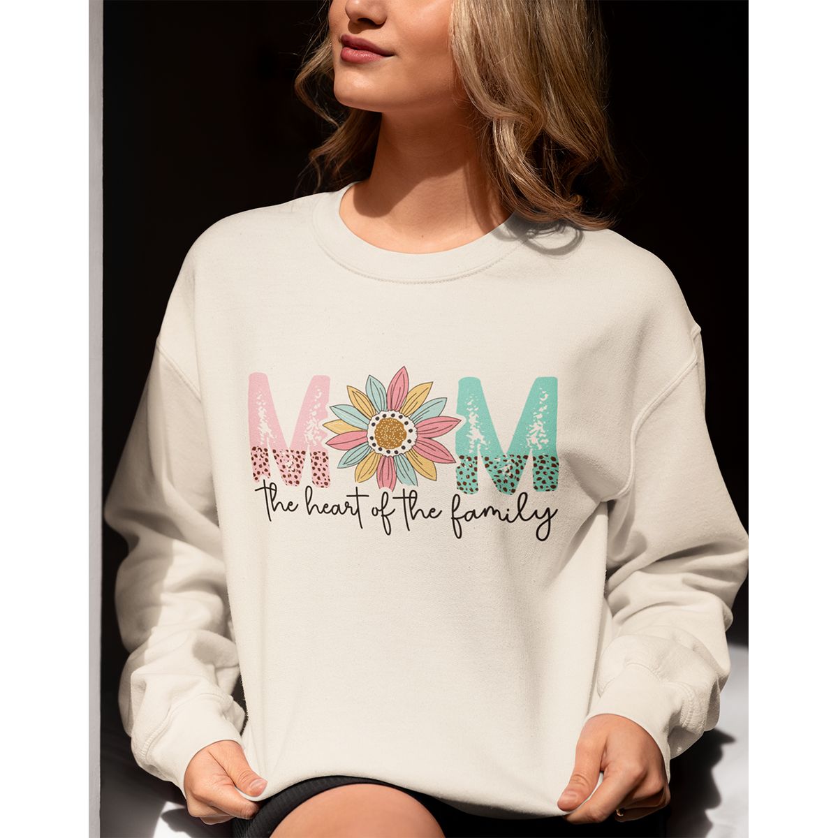 GENERICO - POLERA CUELLO REDONDO DE ALGODON-MAMA MOD11