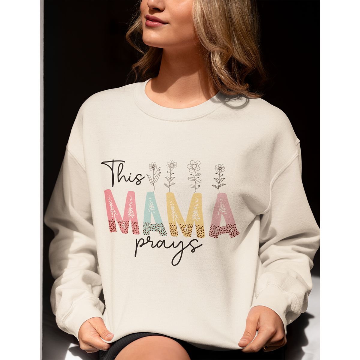 GENERICO - POLERA CUELLO REDONDO DE ALGODON-MAMA MOD13