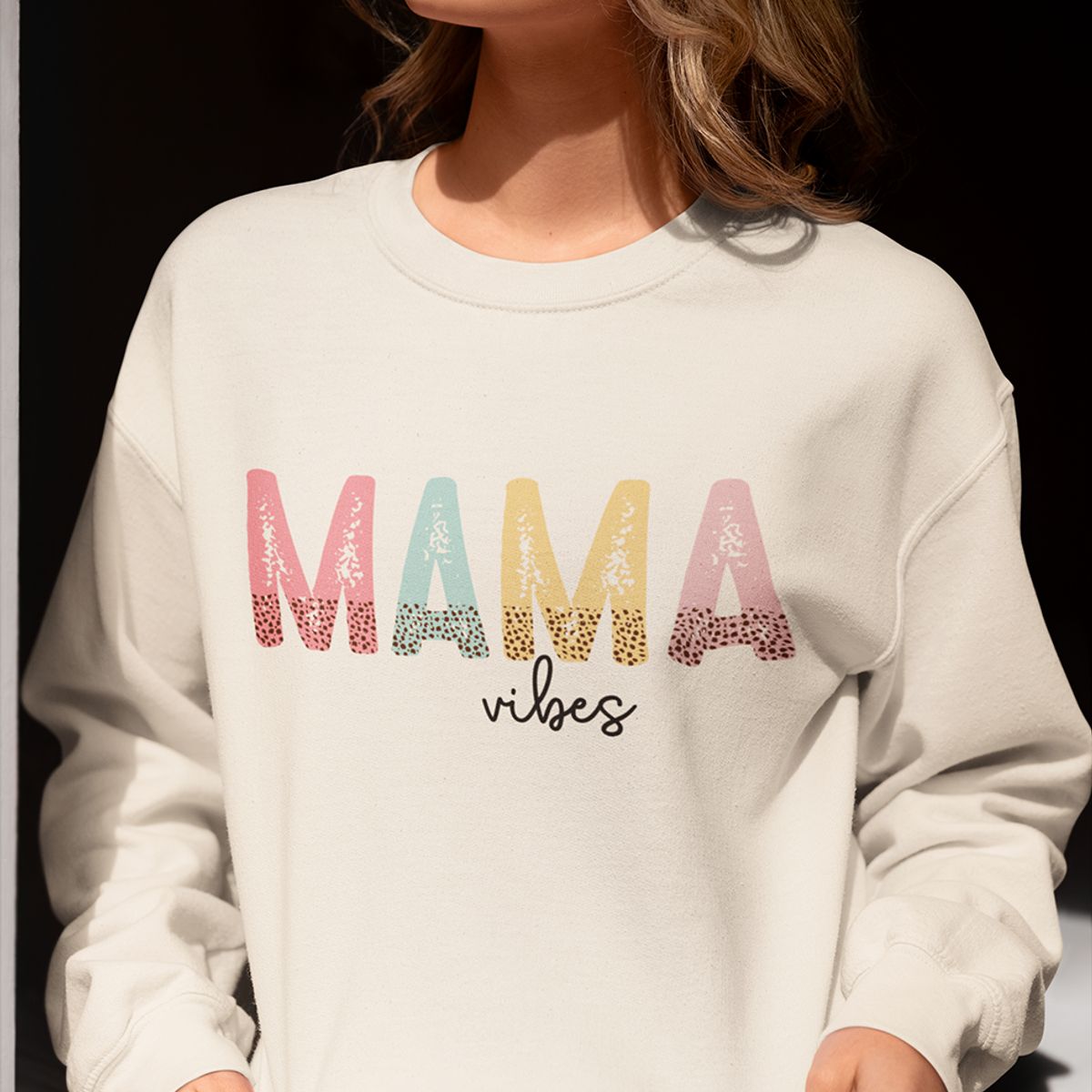 GENERICO - POLERA CUELLO REDONDO DE ALGODON-MAMA MOD14