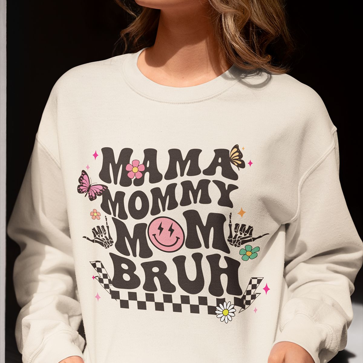 GENERICO - POLERA CUELLO REDONDO DE ALGODON-MAMA MOD18