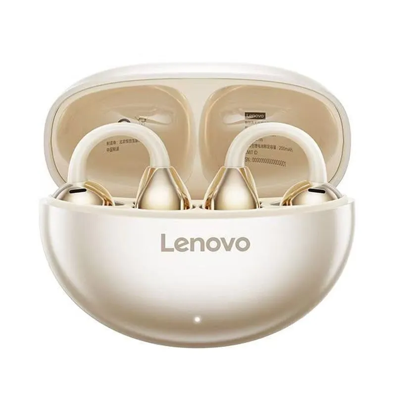LENOVO - Audífonos Lenovo Clip TA140 TWS Bluetooth 54 - Beige