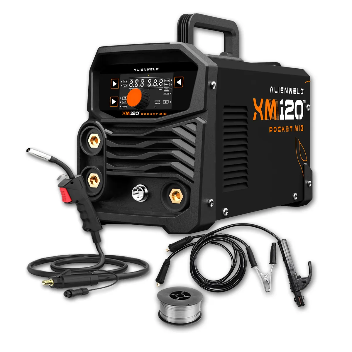 ALIENWELD - Soldadora Inversora Mig Flux 120A Alienweld