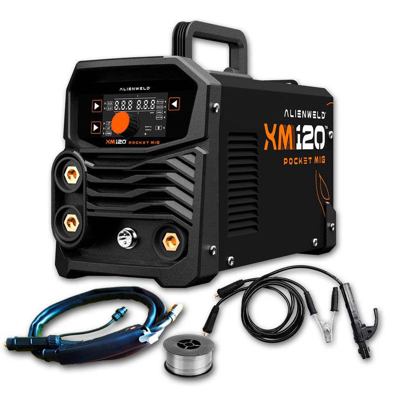 ALIENWELD - Soldadora Inversora Mig Flux 120A Alienweld