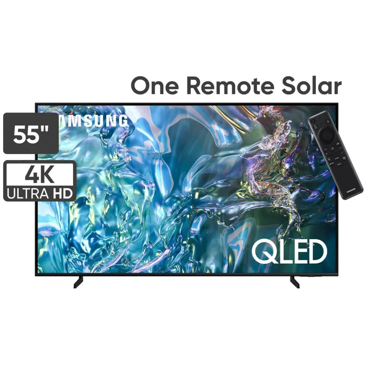 SAMSUNG - Televisor Samsung Smart Tv QLED 55 UHD 4K QN55Q60DAGXPE Nuevo