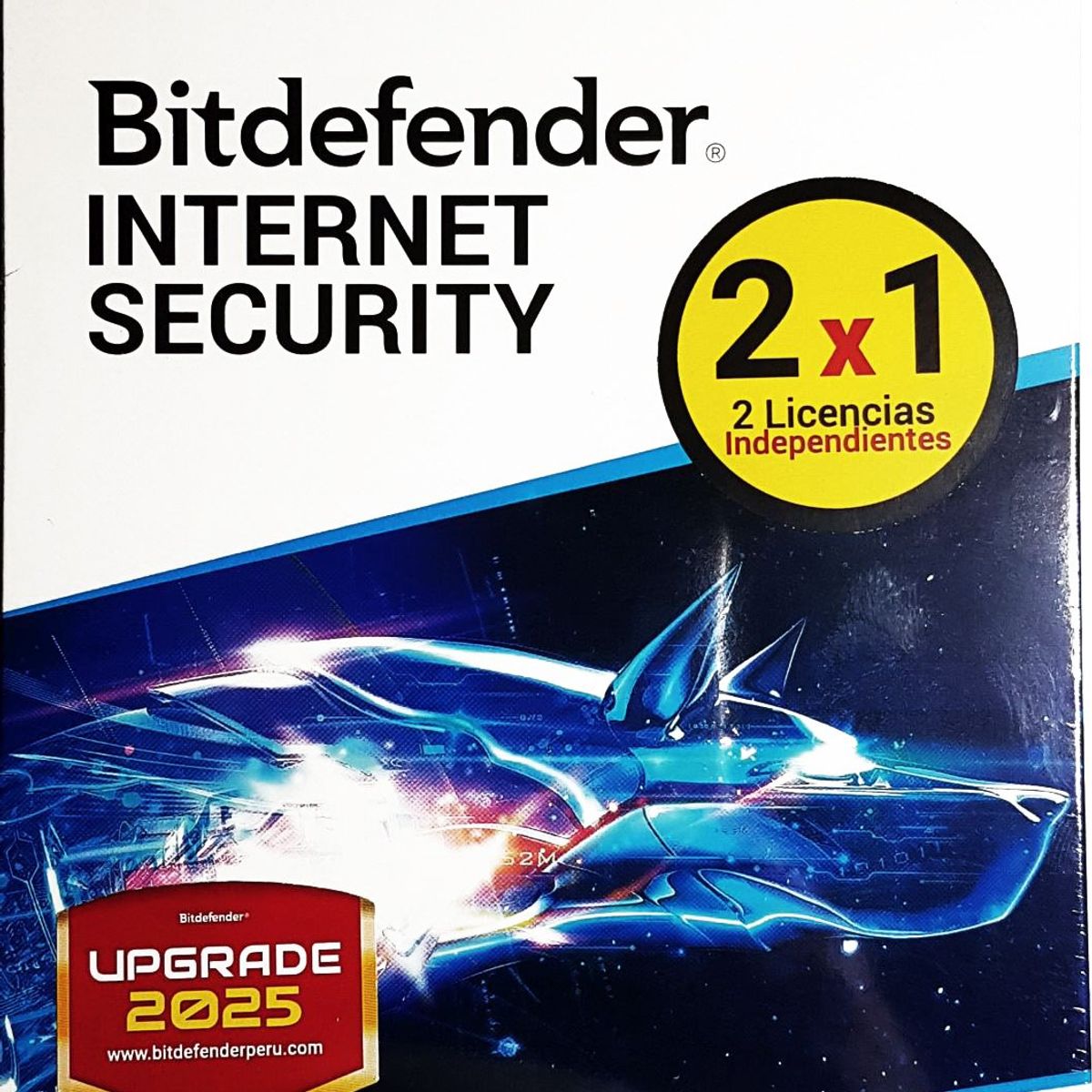BITDEFENDER - Bitdefender Internet Security Versión 2025 - Para 2 PCs o Laptops