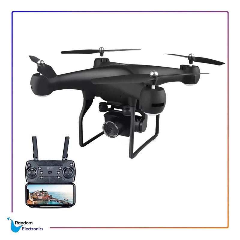 GENERICO - HDRC DRONE RC UAV WIFI FPV CÁMARA 4K HD GRAN ANGULAR N