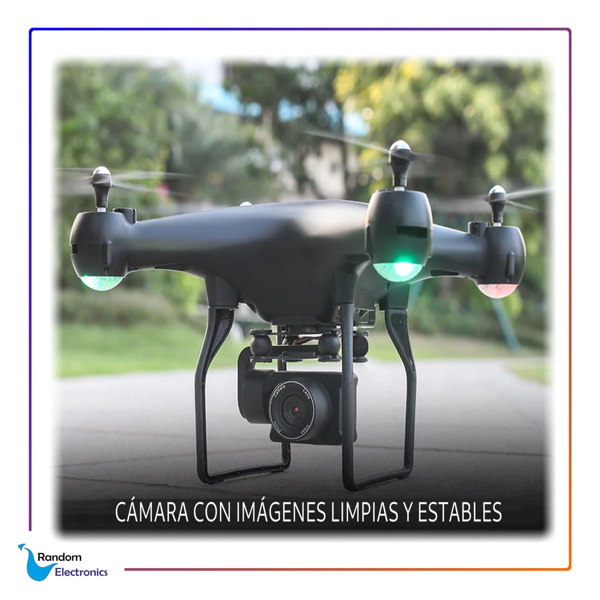 GENERICO - HDRC DRONE RC UAV WIFI FPV CÁMARA 4K HD GRAN ANGULAR B