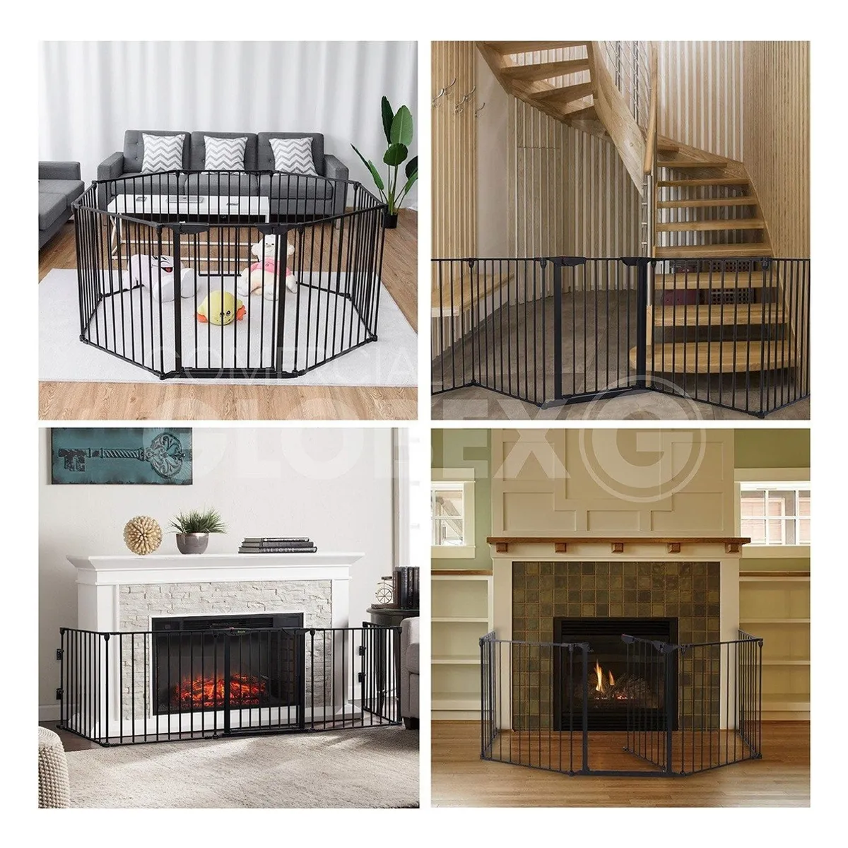 U BUY - Reja De Seguridad Estufa - Chimenea Para Niños