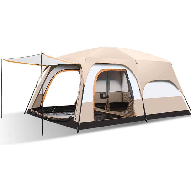 U BUY - Tienda De Campaña Tienda Familiar 6-8 Personas Impermeable